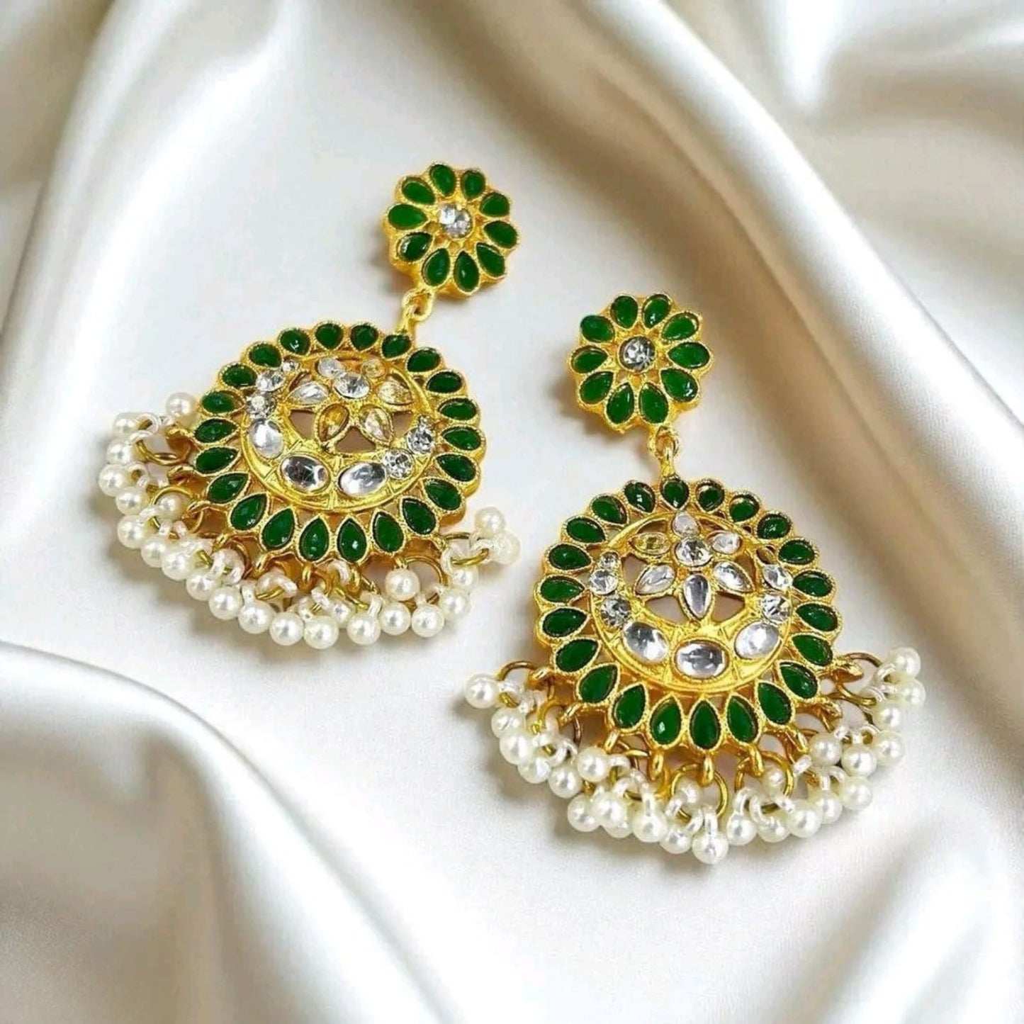 Moon/Star Pearl Drop Earrings - PEDH